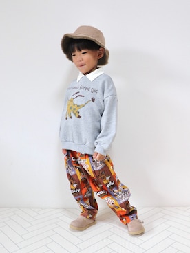 OU_KII_☺︎さん（キッズ・100cm）の秋コーディネート