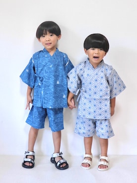 「むすこーで」｜OU_KII_☺︎さん（キッズ・110cm）の秋コーディネート