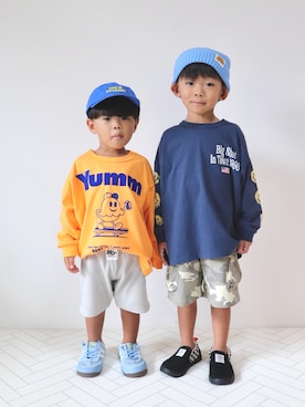 「BREEZE（ブリーズ）のアイテム」を使った、OU_KII_☺︎さん（キッズ・110cm）の冬コーディネート