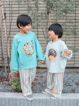 「マーキーズ」｜OU_KII_☺︎さん（キッズ・110cm）の春コーディネート