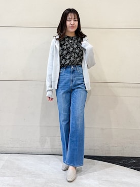 ふみさん（レディース・154cm）の春コーディネート