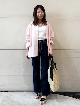 「grove（グローブ）のアイテム（バッグ）」を使った、ふみさん（レディース・154cm）の春コーディネート