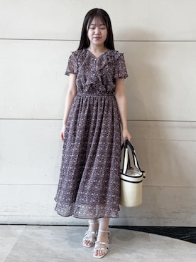 ふみさん（レディース・154cm）の春コーディネート