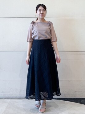 ふみさん(レディース・154cm)の夏コーディネート