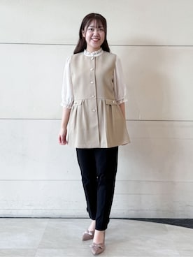 ふみさん(レディース・154cm)の秋コーディネート