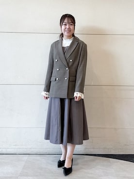 ふみさん(レディース・154cm)の秋コーディネート