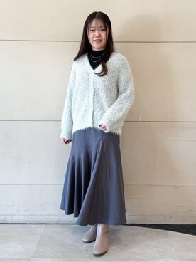 ふみさん(レディース・154cm)の冬コーディネート
