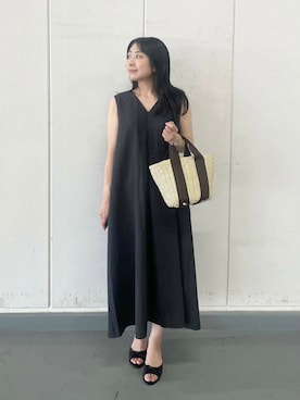 「アーバンリサーチ」｜「アイテム（ワンピース/ドレス）」を使った、yuuuur01さん（レディース・164cm）の夏コーディネート