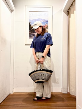 「スタッフ」｜maiさん（レディース・158cm）の春コーディネート