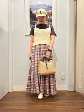 maiさん（レディース・158cm）の春コーディネート