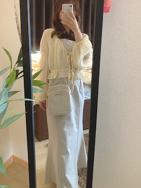 「MICHAEL KORS（マイケルコース）のアイテム」を使った、ringoさん（レディース・151cm）の夏コーディネート