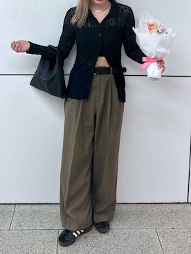 「アイテム（パンツ）」を使った、oharu14さん（レディース・165cm・20代）の夏コーディネート