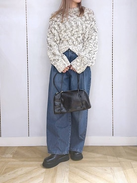 「LOWRYS FARM（ローリーズファーム）のアイテム（サンダル）」を使った、oharu14さん（レディース・165cm）の秋コーディネート