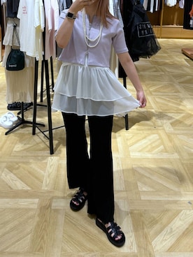「アイテム（パンツ）」を使った、oharu14さん（レディース・165cm・20代）の夏コーディネート