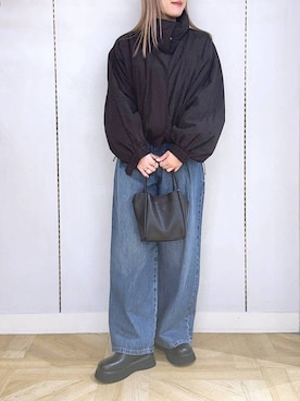 「アイテム（その他アウター）」を使った、oharu14さん（レディース・165cm）の秋コーディネート