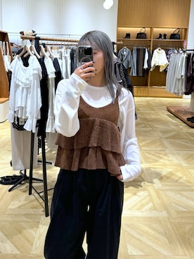 「アイテム（パンツ）」を使った、oharu14さん（レディース・165cm・20代）の秋コーディネート