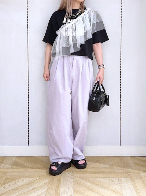 セール】タックボリュームコクーンパンツ 327284（スラックス