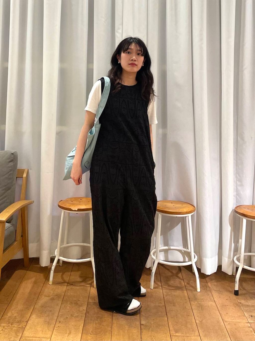 ドアーズ　アイレットレースオールインワン　ブラック　新品 ドアーズ アイレットレースオールインワン ブラック 新品 ドアーズ