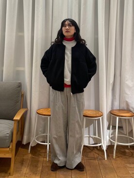 むーさん（レディース・156cm）の冬コーディネート