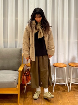 むーさん（レディース・156cm）の冬コーディネート