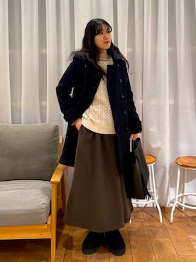 むーさん（レディース・156cm）の冬コーディネート