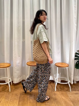 「ペーパーバッグ」｜mumumumu7742さん（レディース・156cm）の夏コーディネート