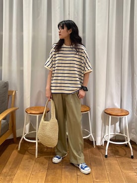 「ペーパーバッグ」｜mumumumu7742さん（レディース・156cm）の夏コーディネート