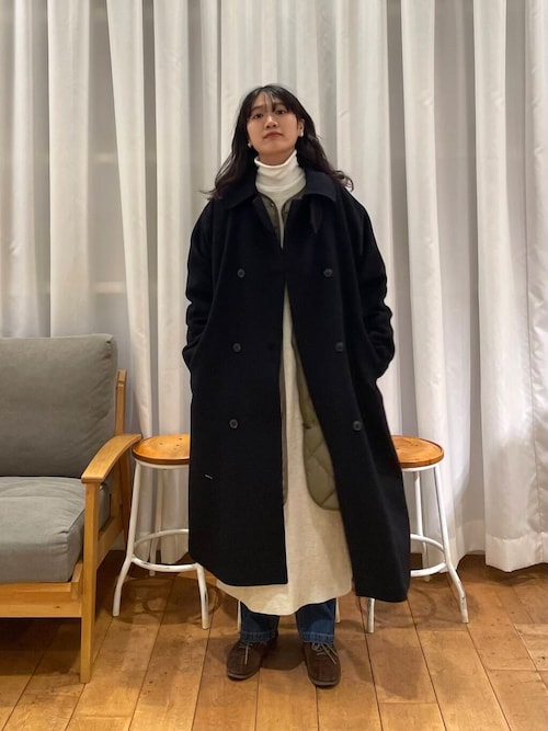 セール】『WEB/一部店舗限定カラー』ライトダウンキルトロングコート