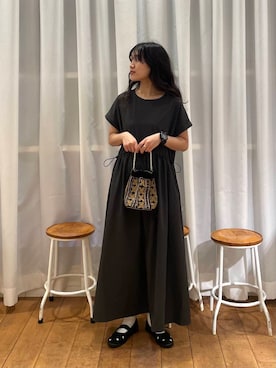 「シューズサイズ23㎝〜23.5㎝」｜むーさん（レディース・156cm）の夏コーディネート