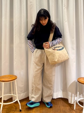 「orcival」｜むーさん（レディース・156cm）の春コーディネート
