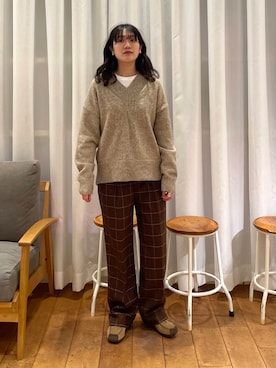 「アーバンリサーチドアーズ」｜むーさん（レディース・156cm）の冬コーディネート