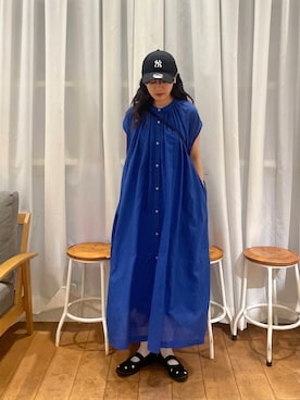 「シューズサイズ23㎝〜23.5㎝」｜むーさん（レディース・156cm）の夏コーディネート