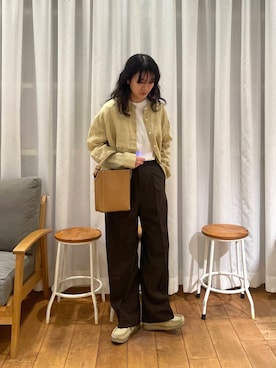 「FORK&SPOON」｜「アイテム（ブーツ）」を使った、むーさん（レディース・156cm）の春コーディネート