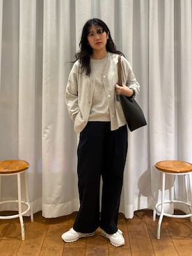 「RODE SKO（ロデスコ）のアイテム」を使った、むーさん（レディース・156cm）の春コーディネート