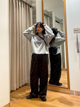 「URBAN RESEARCH DOORS（アーバンリサーチドアーズ）のアイテム（ボディバッグ/ウエストポーチ）」を使った、むーさん（レディース・156cm）の秋コーディネート