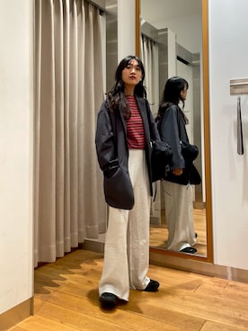 「RODE SKO（ロデスコ）のアイテム」を使った、むーさん（レディース・156cm）の秋コーディネート