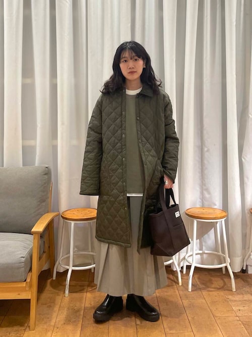 Barbour long quilted jacket（その他アウター）｜Barbour（バブアー