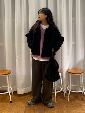 「ショート丈」｜むーさん（レディース・156cm）の秋コーディネート