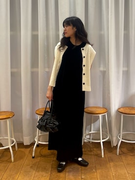 「アイテム（ベスト）」を使った、mumumumu7742さん（レディース・156cm）の夏コーディネート