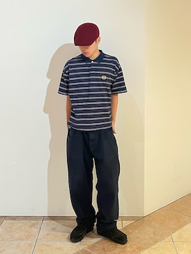 「アイテム（帽子）」を使った、blookさん（メンズ・172cm・10代）の夏コーディネート