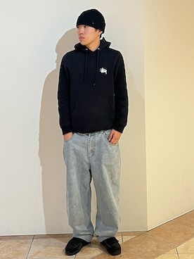 「アイテム（パーカー）」を使った、blookさん（メンズ・172cm・20代）の秋コーディネート
