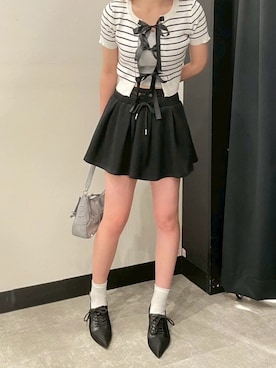 「ANAP（アナップ）のアイテム」を使った、Hiiroさん（レディース・165cm）の夏コーディネート
