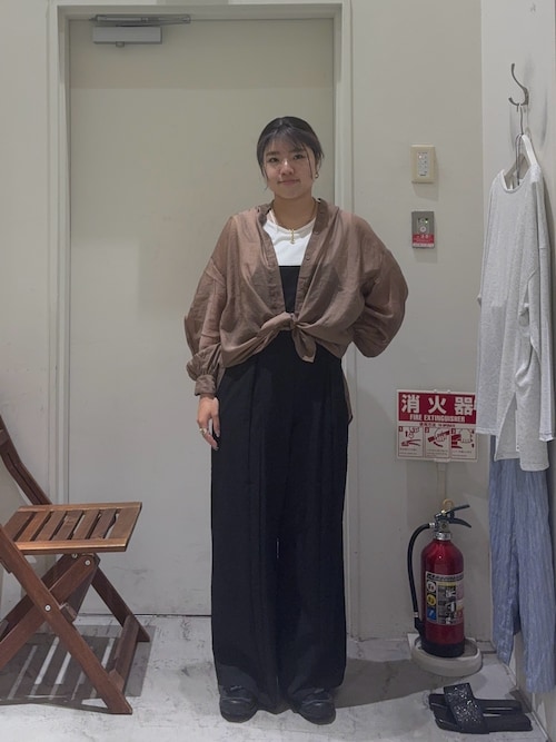 【タンク付き】ムジ見えチェックサッカーサロペット