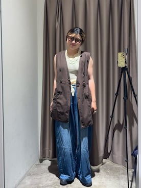 R!SAさん（レディース・159cm）の夏コーディネート