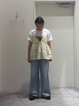 R!SAさん(レディース・160cm)の夏コーディネート