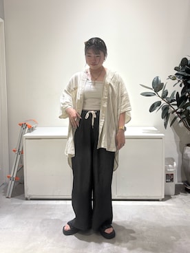 R!SAさん（レディース・159cm）の夏コーディネート