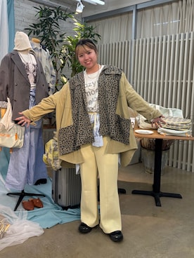 「etsinta（エシンタ）のアイテム」を使った、R!SAさん（レディース・160cm）の春コーディネート