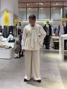 R!SAさん（レディース・160cm）の冬コーディネート