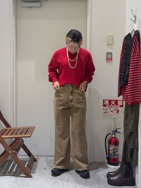 「キャメル」｜R!SAさん（レディース・159cm）の秋コーディネート