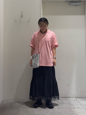 R!SAさん(レディース・160cm)の春コーディネート